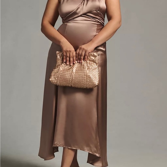 Anthropologie Silk Evening Dress - Plus Size 22W - Picture 3 of 6